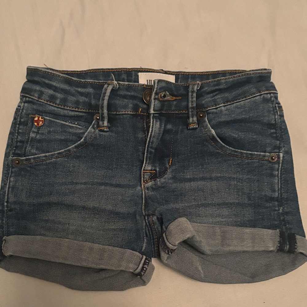 Hudson Jeans Blue Denim Shorts Girls size 7